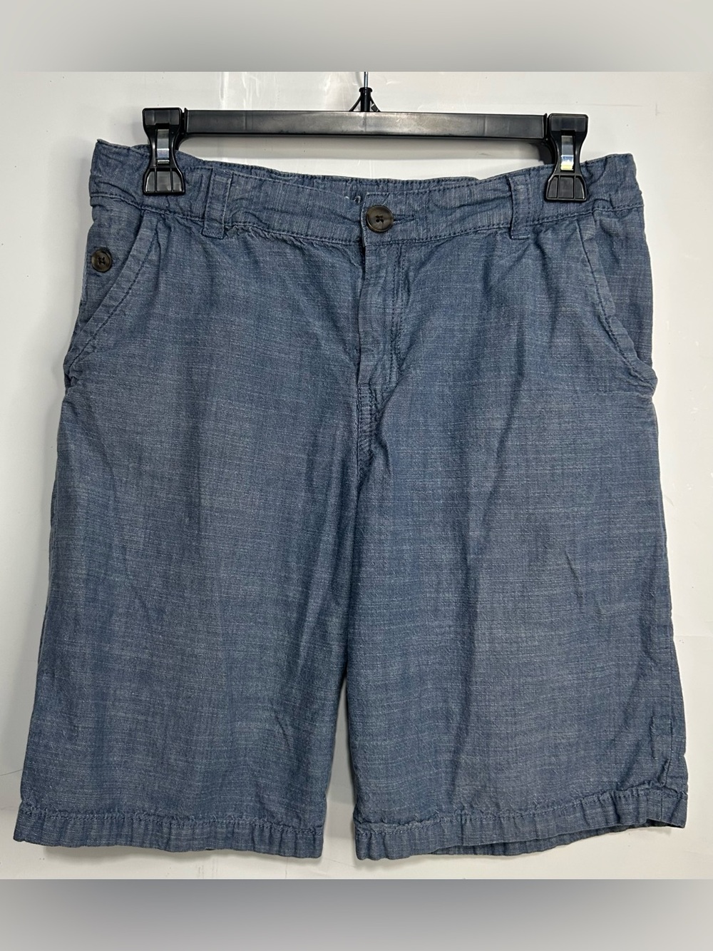 5 for $25🔥Cat & Jack Blue Adjustable Waist Cotton Shorts Size 16